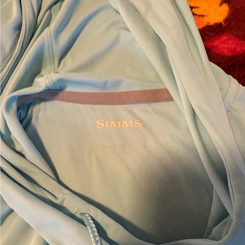 Simms Sky Blue Pullover - Picture 3 of 4